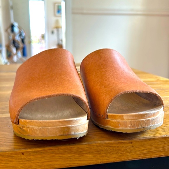Bryr Jayne slides in natural leather - Picture 6 of 6